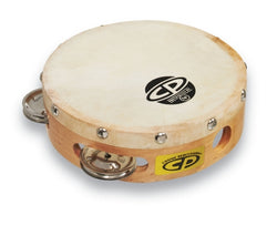 CP by LP CP376 6“ Handheld Single Row Headed Tambourine - Steel Jingles - CP Single Row Head