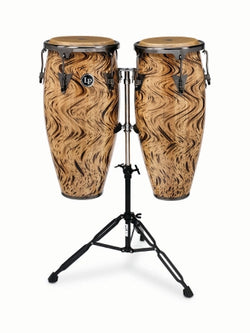 LP Aspire 10-inch and 11-inch Conga Set with Double Stand - Havana Café - Aspire 10“ and 11”