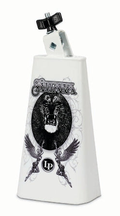 LP LP LP205-SNL Timbale Cowbell Santana Lionhead Art with Chrome Hardware - Santana 5-3/8“