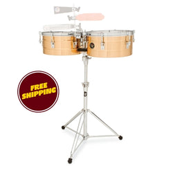 LP LP257-BZ 14“ and 15” Tito Puente Timbales - Bronze - Tito Puente 14“ & 15”