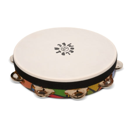 Lp World Beat 10 Tambourine (single Row With Head)