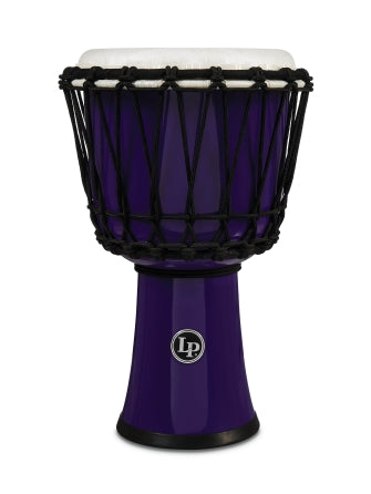 Lp 7-inch Rope Tuned Circle Djembe With Perfect-pitch Head - Purple