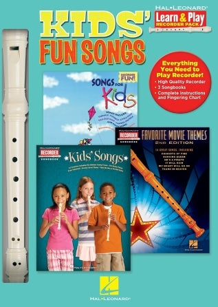 Kids' Fun Songs - Learn & Play Recorder Pack