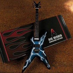 Dimebag Darrell Lightning Bolt Signature Model - Miniature Guitar Replica Collectible