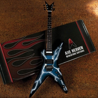 Dimebag Darrell Lightning Bolt Signature Model - Miniature Guitar Replica Collectible