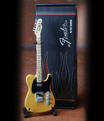 Fender™ Telecaster™ – Butterscotch Blonde Finish - Officially Licensed Miniature Guitar Replica