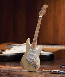 Fender™ Stratocaster™ – Cream Finish - Officially Licensed Miniature Guitar Replica