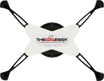 GigEasy Mic Stand Mount for iPad 2/3 – Black Arms, White Body