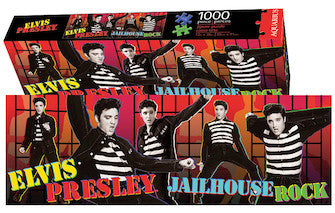 Elvis Presley – Jailhouse Rock – 1000-Piece Jigsaw Puzzle - 12″ x 36″