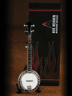 Classic Banjo with Rosewood Back Model - Miniature Guitar Replica Collectible