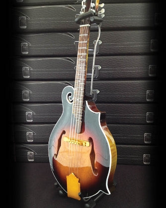 Classic Sunburst F-Style Mandolin Model - Miniature Guitar Replica Collectible