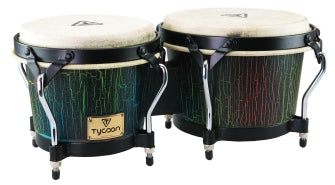 Supremo Select Series Bongos Dark Iris Finish - 7″ & 8-1/2″