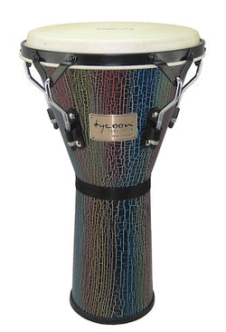 Supremo Series Djembe Dark Iris Finish - 12″