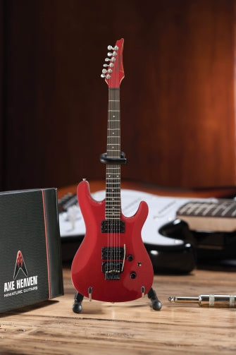Joe Satriani Candy Apple Red Model - Miniature Guitar Replica Collectible