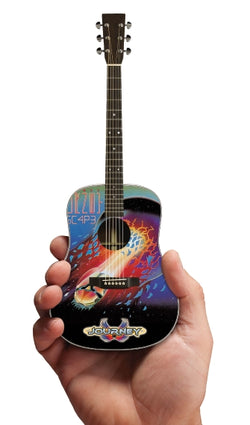 Journey Escape Album Acoustic Model - Miniature Guitar Replica Collectible