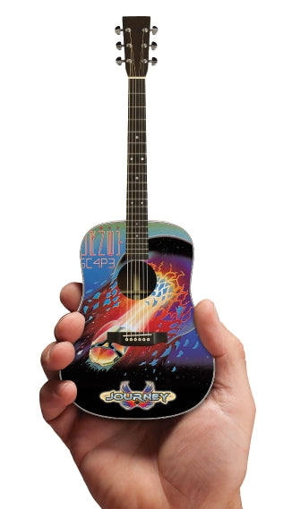 Journey Escape Album Acoustic Model - Miniature Guitar Replica Collectible