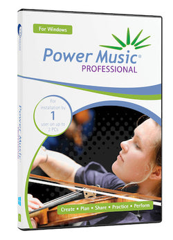 Power Music Professional - for Mac and PC