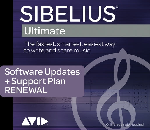 3-year Upgrade And Support Plan Renewal For Sibelius