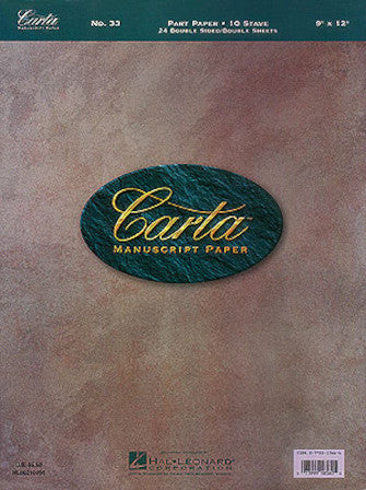 Carta Manuscript Paper No. 33 – Mid-Range