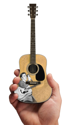 Elvis Presley Signature '55 Tribute Acoustic Model - Miniature Guitar Replica Collectible