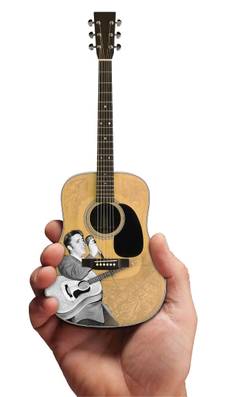 Elvis Presley Signature '55 Tribute Acoustic Model - Miniature Guitar Replica Collectible