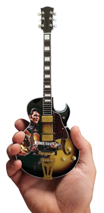 Elvis Presley Signature '68 Special Hollow Body Model - Miniature Guitar Replica Collectible