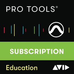 Pro Tools | Studio 1-Year Subscription NEW - Student/Teacher (Education Pricing)