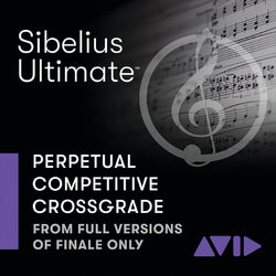 Sibelius | Ultimate Perpetual Competitive Crossgrade from Finale w/ 1 Year of Upgrades