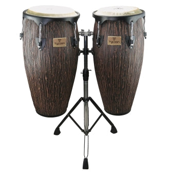 Supremo Select Series Conga Set – Lava Wood Finish - Model STCS-1 B LW/D