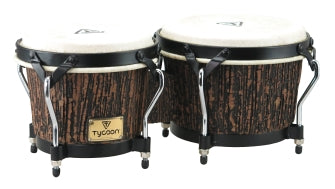 Supremo Select Series Bongos – Lava Wood Finish - Model STBS-B LW