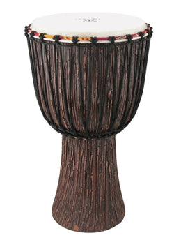 10″ Supremo Select Lava Wood Series - Rope-Tuned Djembe
