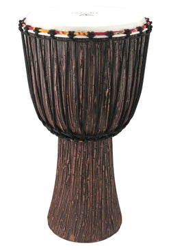 12″ Supremo Select Lava Wood Series - Rope-Tuned Djembe