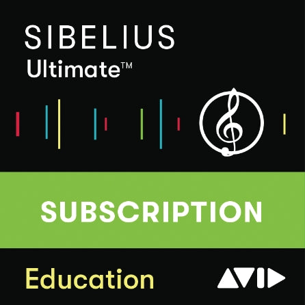 Sibelius | Ultimate Standalone 1-year Subscription - Multiseat Expansion Seat