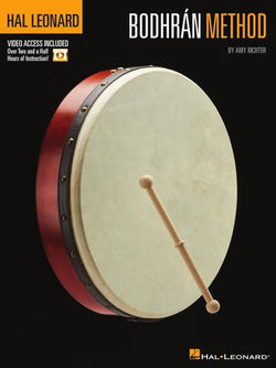 Hal Leonard Bodhrán Method - Over Two and a Half Hours of Video Instruction Included!