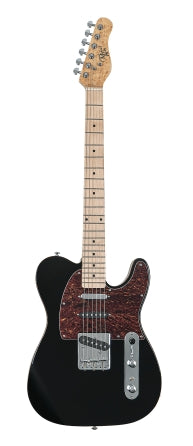 Triple 50 Gloss Black Electric Guitar - Gloss Back Electric Guitar