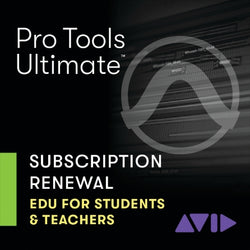 Pro Tools | ULTIMATE 1-Year Subscription RENEWAL - Student/Teacher (Education Pricing)