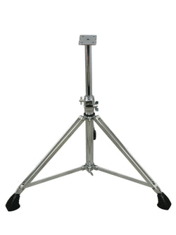 Agile Conga Stand - Height-Adjustable Tripod Chrome Stand