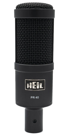 PR40 – Black - Large Diameter Studio Microphone