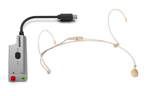 DEU1 Bundle - Double Ear Headset Microphone with UP1 USB Adapter