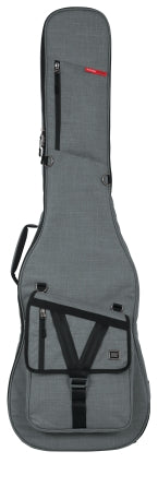 Transit Series Bass Guitar Gig Bag - Light Grey Exterior