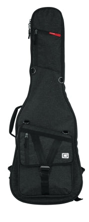 Transit Series Electric Guitar Gig Bag with Charcoal Black Exterior - Charcoal Black Exterior