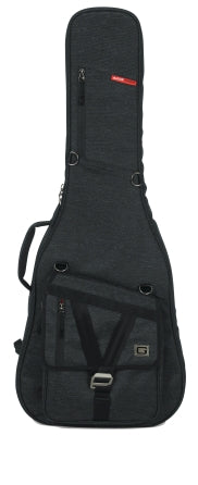 Transit Series Resonator, 00, and Classical Acoustic Guitar Gig Bag - Charcoal Exterior
