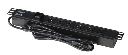 Gator 6-Outlet Power Strip, UL - Model GRW-PWRVERT-6