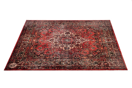 Vintage Persian Style Stage Rug - Original Red 6' x 5.25'