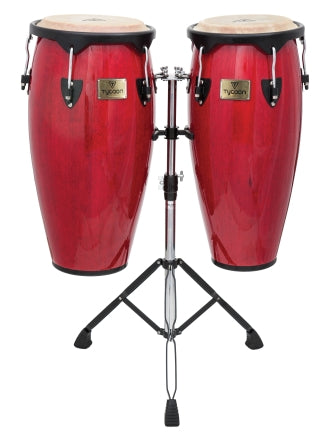 Supremo Series Red Congas - 10″ & 11″
