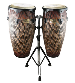 Supremo Series Select Chiseled Orange Congas - 10″ & 11″