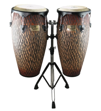 Supremo Series Select Chiseled Orange Congas - 10″ & 11″