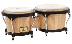 Artist Series Natural Finish Bongos - 7″ & 8-1/2″