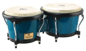Artist Series Blue Finish Bongos - 7″ & 8-1/2″