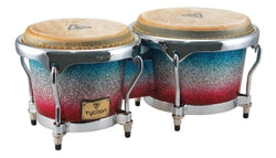 Master Platinum Tri-Fade Series Bongos - 7″ & 8-1/2″
